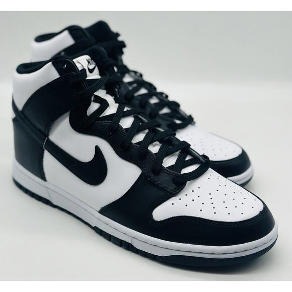 NEW Nike Dunk High Retro Panda White Black DD1399-105 Men’s Size Multi main image 7